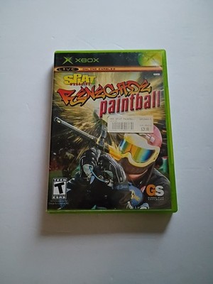 Splat Magazine Renegade Paintball (Xbox, 2005) Complete Tested Working Free Ship