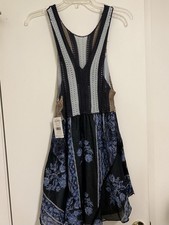 Free People Katie, Crochet Mini Dress