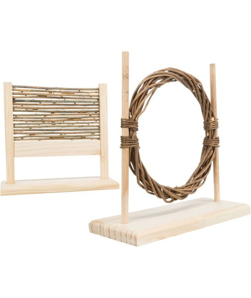 Agility Set, Holz, 28×26×12Cm FüR Kaninchen Und Nager Trixie-image