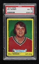 1973-74 Topps Bill Barber #81 PSA 8 HOF 1c7