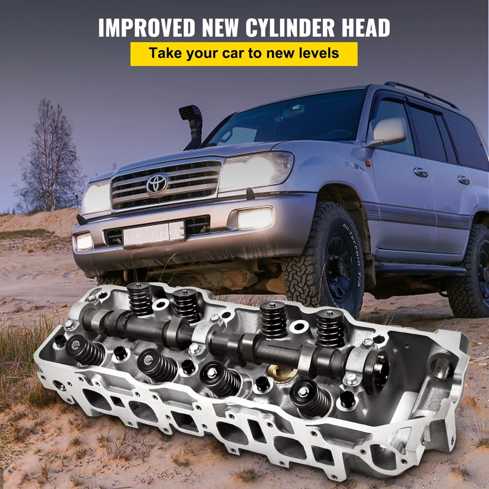 Complete Cylinder Head Fit For 85-95 Toyota 4Runner Pickup Celica 2.4L 22R - Image 2 of 4