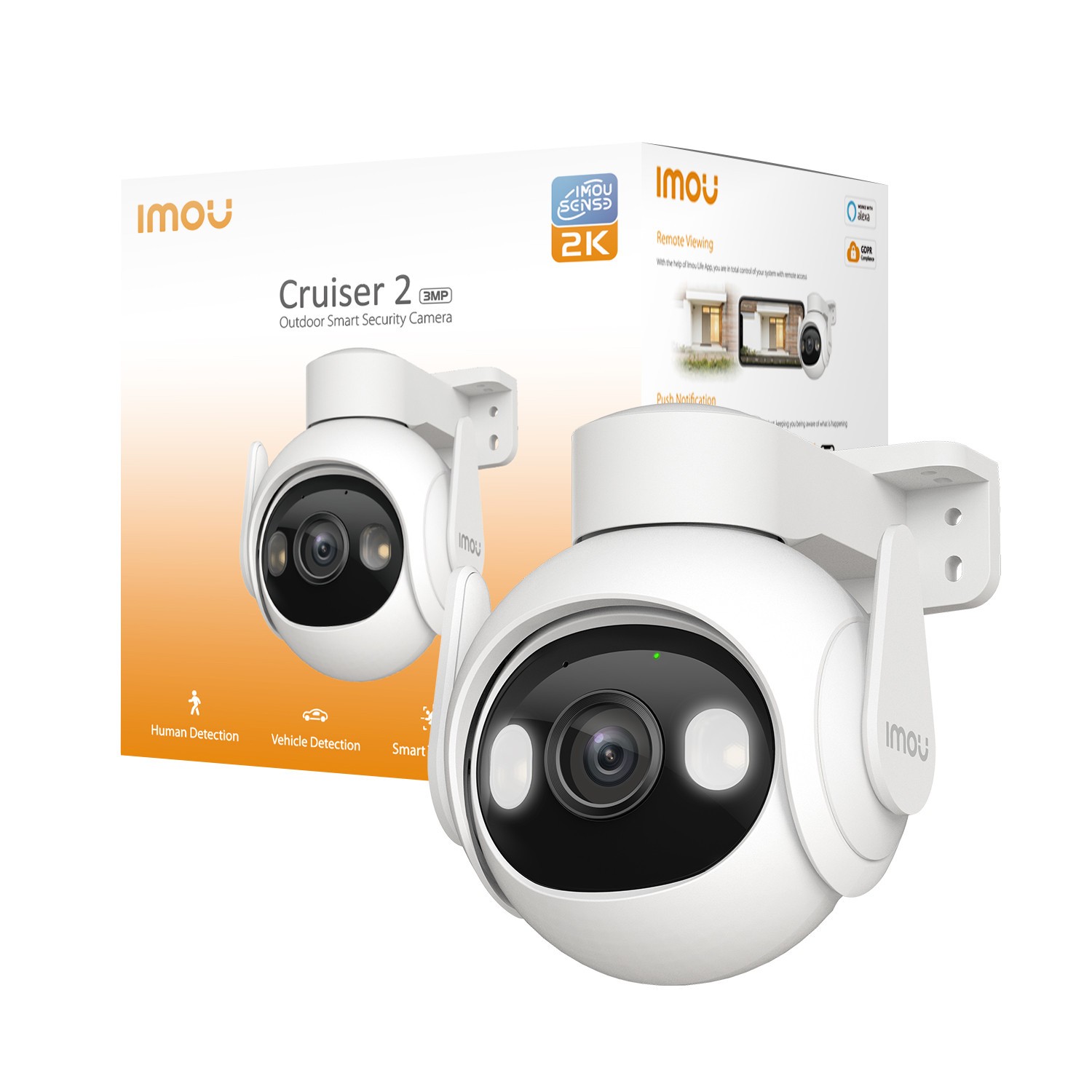 Imou Cruiser 2 3MP - Telecamera Motorizzata IP66 per Installazioni Professionali