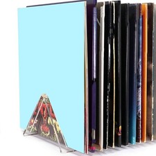 Modern Acrylic Vinyls Record Stand Portable Storage Rack for Displaying Albums