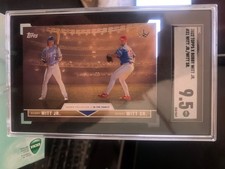 2022 Topps X Bobby Witt Jr/Sr Crown Collection RC In The Family SGC 9.5!!