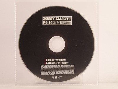 MISSY ELLIOTT FT CIARA & FAT MAN SCOOP LOSE CONTROL (X6) 2 Track CD Single inclu