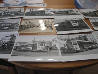 Twenty Five (25) Market Street Railway (White Front) vintage 8 X 10 b&w photos