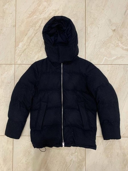 Men Mango Puffer Jacket Navy 36 / S / 44