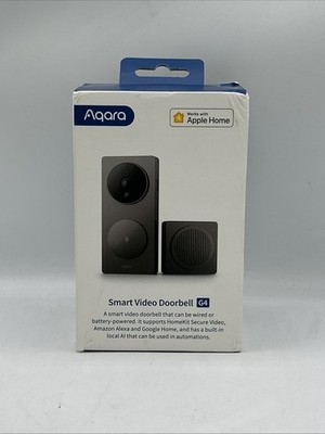 Aqara Smart Video Doorbell G4 Gray 1080p Google Apple Home OPEN BOX