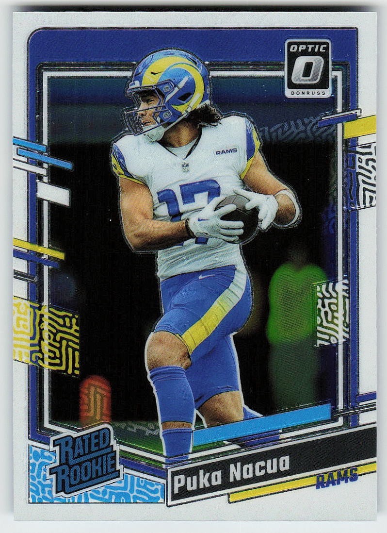 2023 Donruss Optic #238 Puka Nacua FOOTBALL Los Angeles Rams