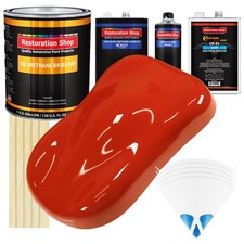 Monza Red Slow 1 Gallon Auto Car Paint Kit Urethane Basecoat Clearcoat Monza Red Slow 1 Gallon Auto Car Paint Kit Urethane Basecoat Clearcoat