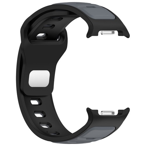 Bracelet sport en silicone bicolore pour Samsung Galaxy Watch8 Classic - Photo 42 sur 64
