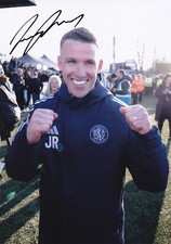 Football - John Rooney - Hand Signed A4 Photograph - Macclesfield - COA