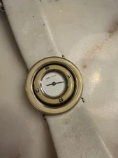 Marc by Marc Jacobs Retro Leather Watch – Rotating Logo Dial