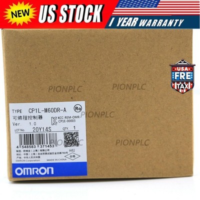 One New Omron CP1L-M60DR-A Programmable Controller In Box Fast Shipping