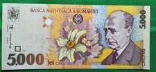 Romania, 5000 Lei, 1998, P-107, UNC BILL PAPER MONEY