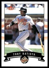 Tony Batista 2002 Fleer #118 Orioles MLB READ FREE SHIPPING AutographDen