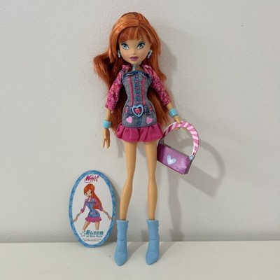 MATTEL 2006 Winx Club BLOOM Denim fashion doll - COMPLETE set
