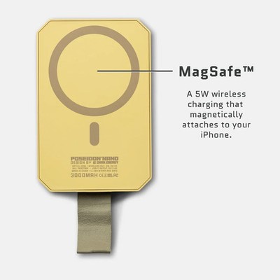 Dark Energy Poseidon Nano Power Bank Phone Battery Charger Desert Tan