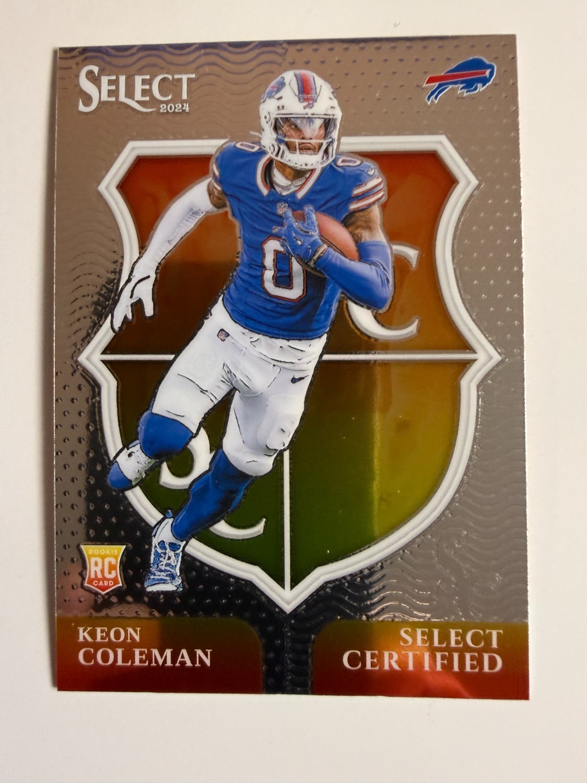 2024 Panini Select - Select Certified Rookies Keon Coleman #13 (RC)