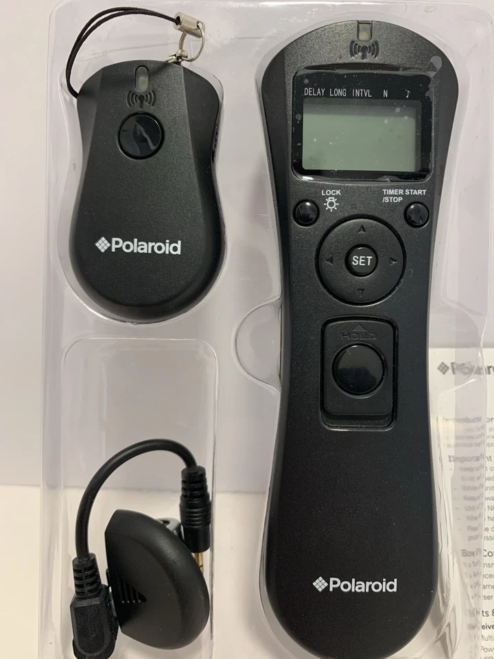 Polaroid 2.4GHZ Wireless Timer Remote Control For Canon Cameras NEW - Image 2 of 4