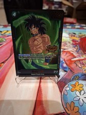 Broly BR FB06-061 Dragon Ball Super Fusion World Judge Store Stamp Promo Card