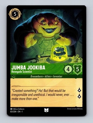 TCG Lorcana Karte Jumba Jookiba - Renegade Scientist 1 83/204 The First Chapter