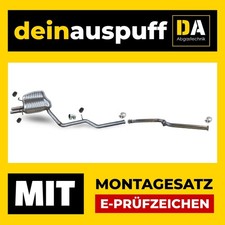 Auspuffanlage für Mercedes C-Klasse C204 S204 W204 C 180 200 220 250 Cdi M275