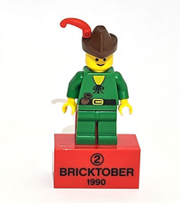 Lego Minifigure Retro Forestman Bricktober Week 2 Polybag 1990 Forestmen Figure