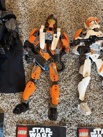 LEGO Star Wars 75108, 75109, 75110, 75111, 75115 Buildable Figures w/ manuals.