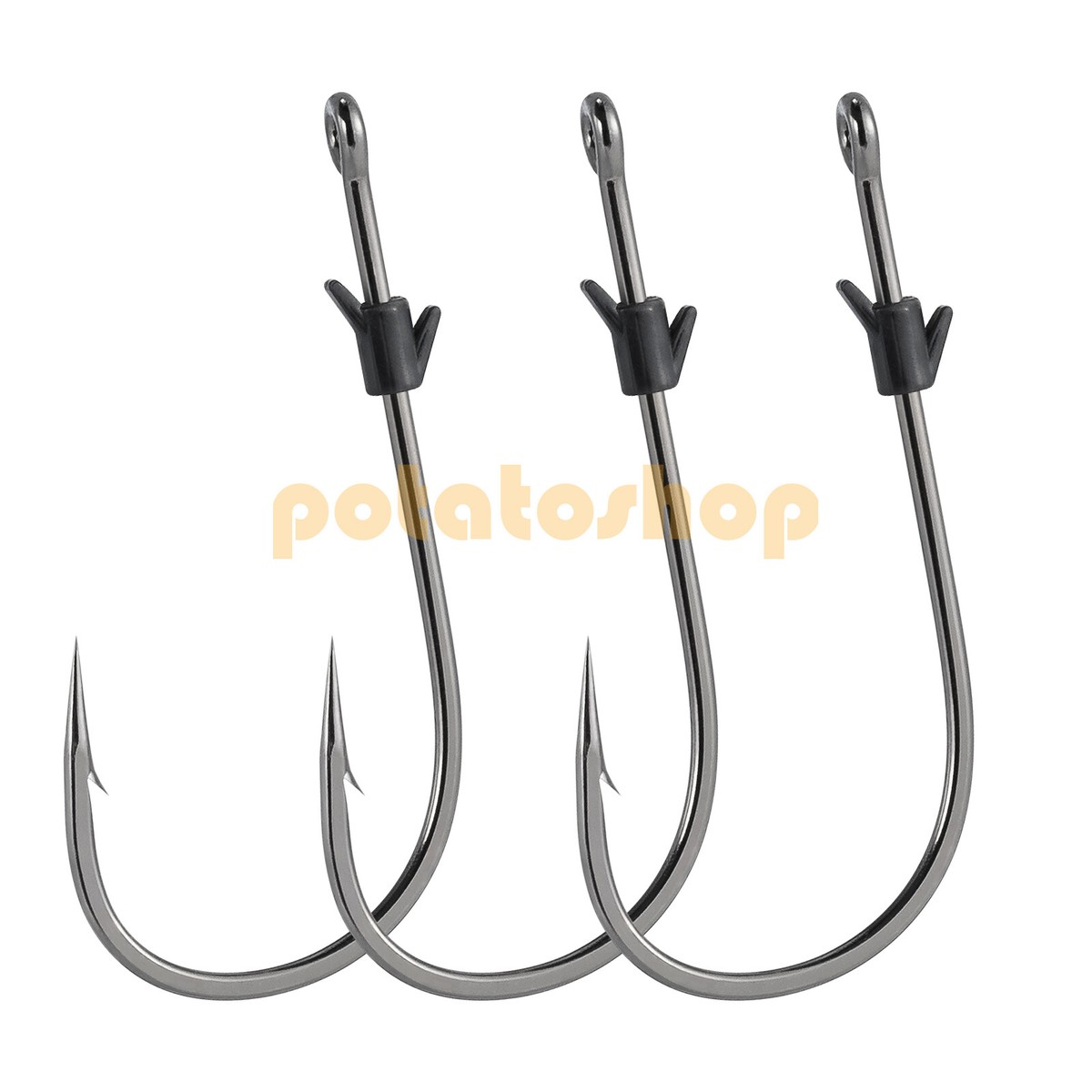 Weedless Wacky Worm Hooks,Wacky Worm Hooks Carbon Steel Fishing 20