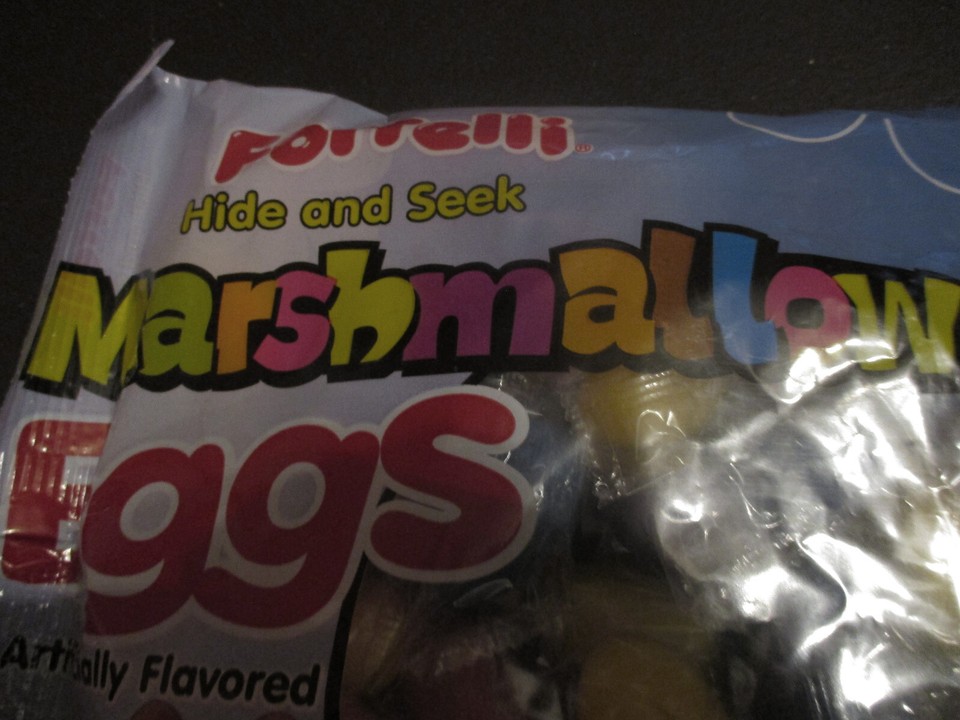 Forrelli 17.6 oz Easter Marshmallow Candy Eggs Wrapped 50 pieces hide