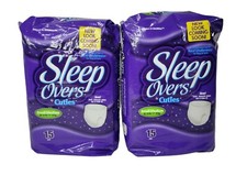 Cuties Sleep Overs Youth Underwear Small/Medium 38 - 65 lbs 30 pair