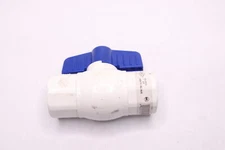 Smith Cooper Socket End Ball Valve w/ Blue Handle PVC 1" 883261042