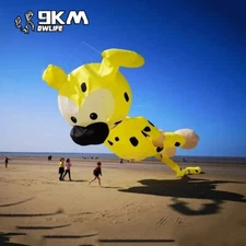 2.5m Fleck Dog Kite Line Laundry Pendant Soft Inflatable Show Kite for Festival