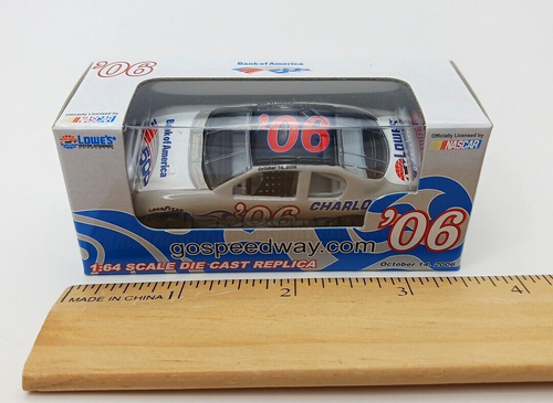 Bank Of America 500 Lowe's Charlotte Motor Speedway NASCAR '06 1:64 Diecast NIB - Picture 2 of 9