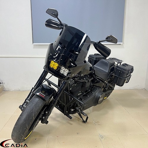 Headlight Fairing & Windshield Kit For Harley Fat Bob FXFB 114 FXFBS 2018-2024 - Picture 3 of 11