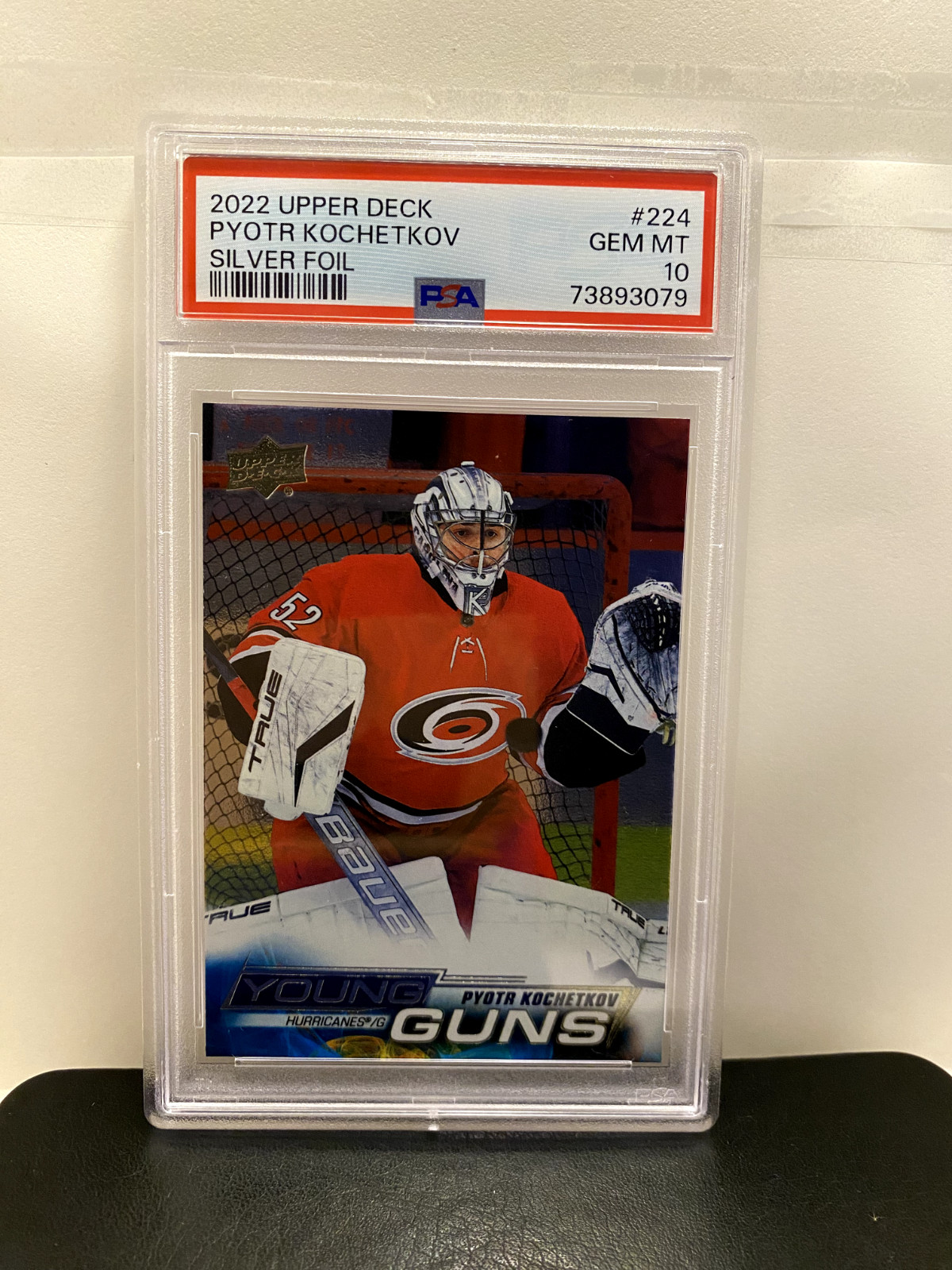 PYOTR KOCHETKOV Young Guns SILVER FOIL PSA 10 Rookie 2022 Upper Deck #224