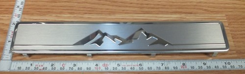 OEM GM 2024 Chevy Tahoe High Country Replacement Door Sill Aluminum Panel Plates - Picture 4 of 5