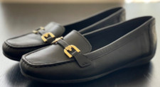 GEOX RESPIRA Annytah Slip On Loafer / Moccasin Wms Size 38 1/2 US Size 7.5 EUC
