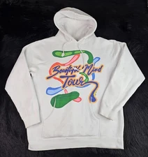 Rod Wave Beautiful Mind 2022 Tour Shirt Sweatshirt Hoodie  L Concert White