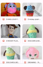 DISNEY PLUSH TOY new CHOOSE YOUR FAVORITE