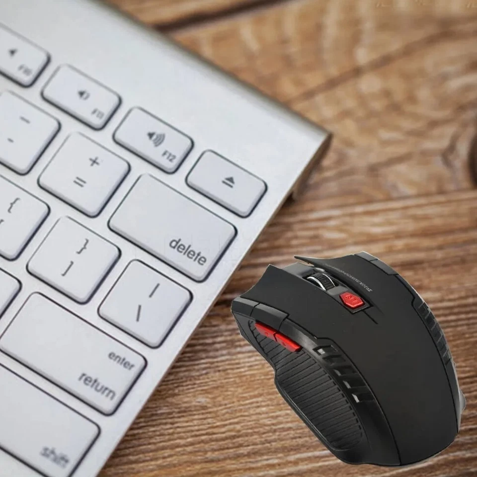 2.4GHz Wireless Optical Mice Gaming with USB Receiver Gamer 6D Wireless Mouse - Image 4 of 4