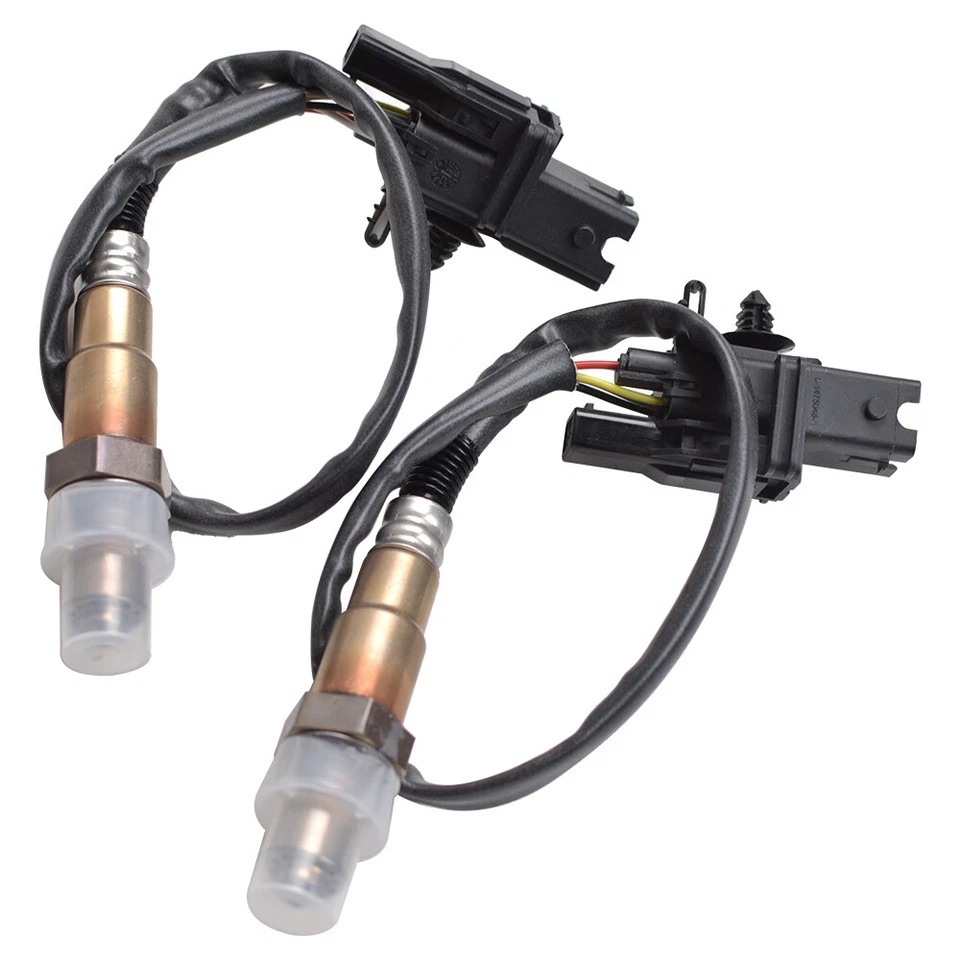 Sensor de oxígeno aguas arriba y aguas abajo 4 piezas para Nissan Titan Infiniti QX56 2004-2006 5,6 L Foto 3 de 4