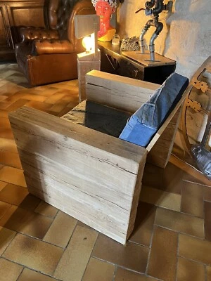 Fauteuil En Chêne fait main - Photo 1/4