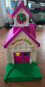 Barney Schoolhouse for sale | eBay