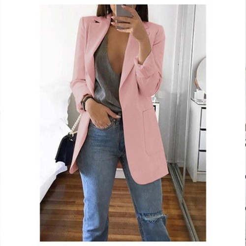 European and American fashionable casual collar slim fit suit jacket - Picture 17 of 28