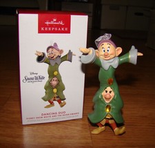 Disney by Hallmark, DANCING DUO Ornament QXD6719 Snow White Seven Dwarfs, 2023