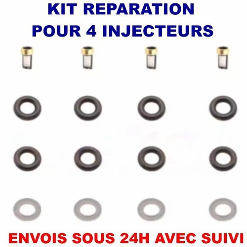 Jeffergarden Kit De Rondelles De Joints D'injecteur Diesel 1233683 198185 Pour Ford C MAX Fiesta