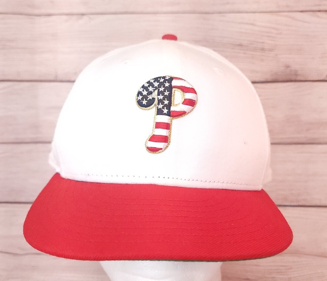 New Era Philadelphia Phillies Hat 8 Fitt Cap Stars Stripes July