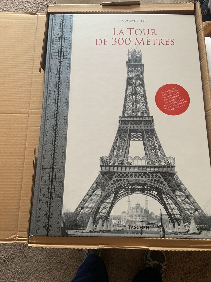 La Tour de 300 Mètres (Tour Eiffel) Ex. Large Hardcover Book La Tour de 300 Mètres (Tour Eiffel) Ex. Large Hardcover Book